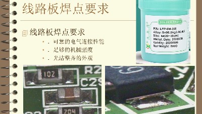 SMT貼片加工中焊點(diǎn)的光澤度有要求嗎？